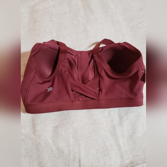 Women's High Support Zip-Front Sports Bra - All in Motion 38D - Picture 4 of 6